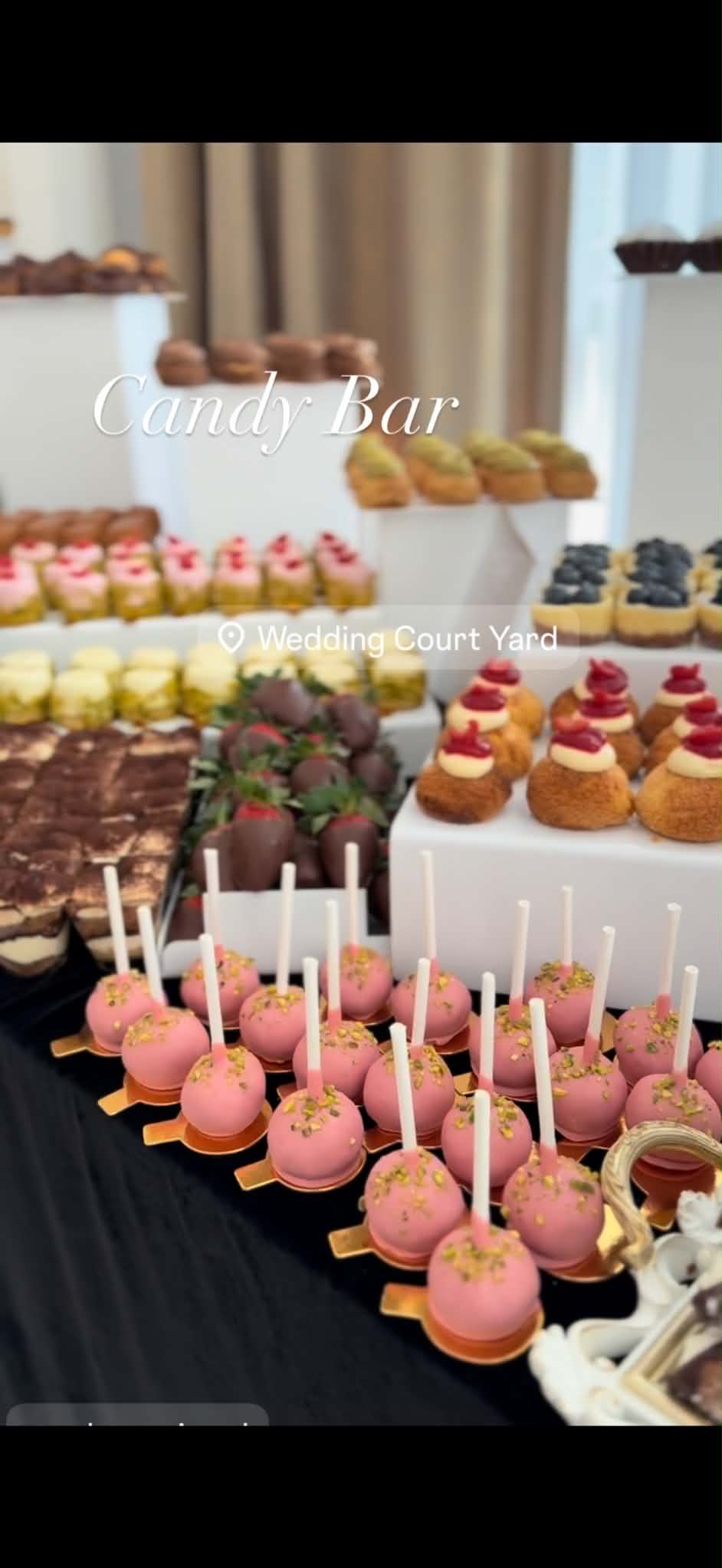 Candy bar Zum Zet — aranjament dulciuri eveniment