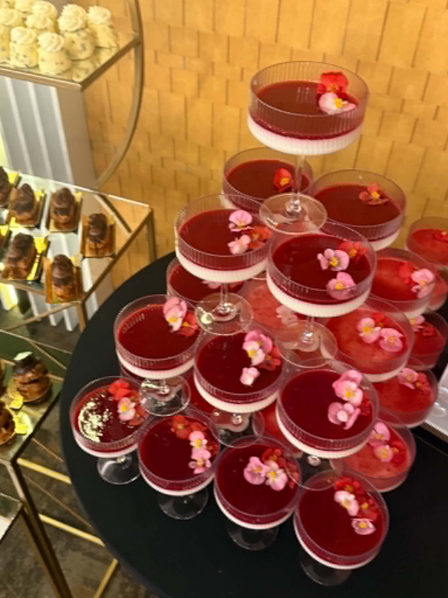 Candy bar Zum Zet — deserturi în pahare