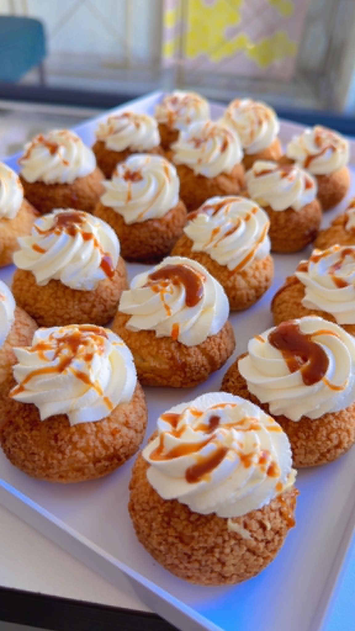 Choux vanilie-caramel — Zum Zet